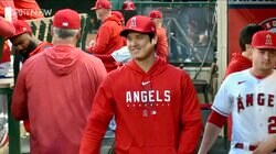 大谷翔平、IL入りも久々に“ベンチ入り” 水原通訳と談笑する姿に現地中継も注目