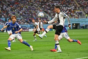 「助かった…」ドイツはオフサイド判定で追加点取り消し、スタンドの日本ファンからは歓声【W杯】