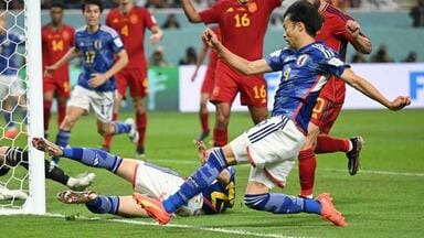W杯スペイン戦で決勝点の田中碧、「ゾッとした」。“三笘の1ミリ”での勘違いとは