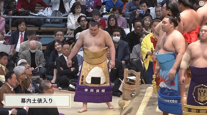 「斬新すぎる」安青錦の化粧まわしに驚きの声「可愛い」「ドーンと目に入る」 3枚目