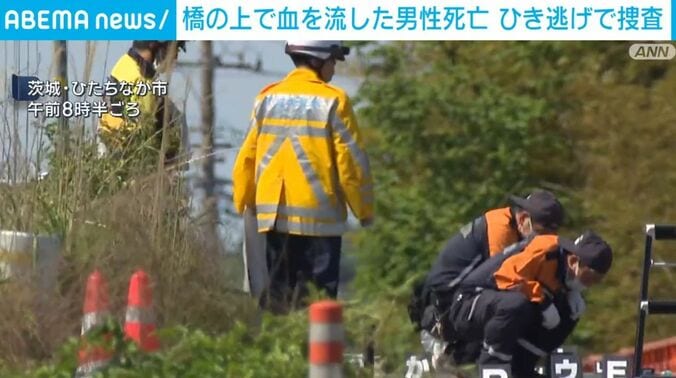 茨城・ひたちなか市の橋の上