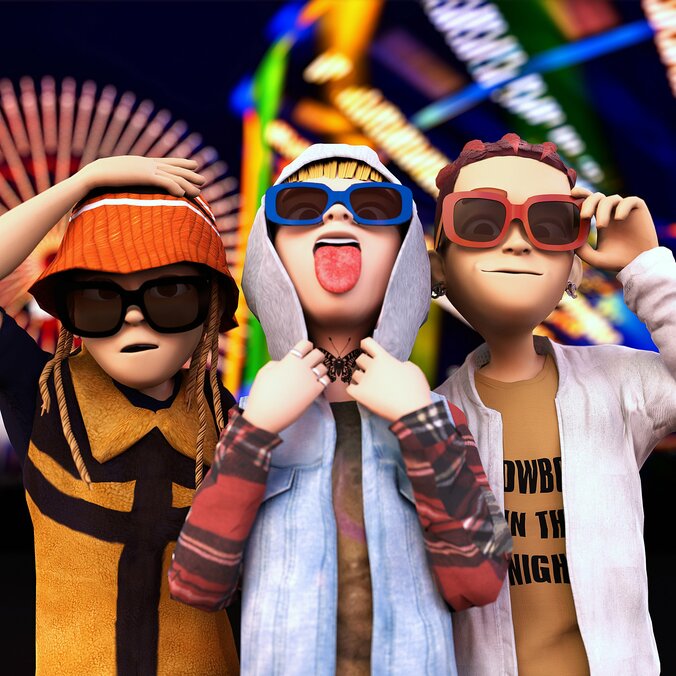 横浜・湘南エリアを拠点に勢いに乗るLEX、Only U、Yung sticky womの3人によるコラボレーション・アルバム「COSMO WORLD」が本日リリース！ 2枚目