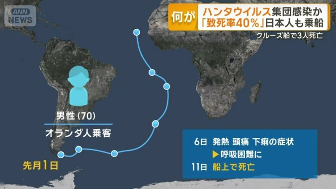 オランダ国籍の男性（70）のケース