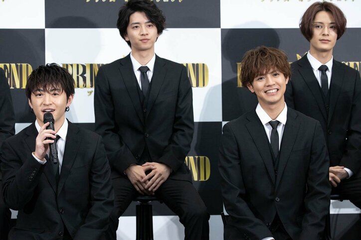 鈴木伸之、理想の王子様を告白「片寄君に抱かれるなら嬉しい」映画『PRINCE OF LEGEND』完成報告会見