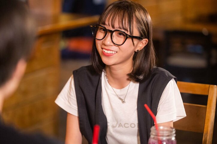 大人っぽ高１女子の年上男子への積極アピールに驚きの声「すごい」『恋ステ 2022秋 ～Honey Soda Story～』#3