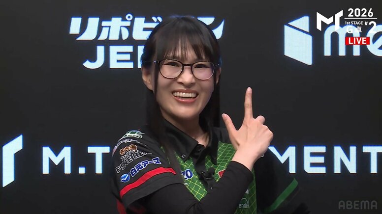 Mの元気娘・逢川恵夢、大ベテラン押しのけ笑顔の首位通過「3度目の正直！」2位通過は藤崎智／麻雀・Mトーナメント