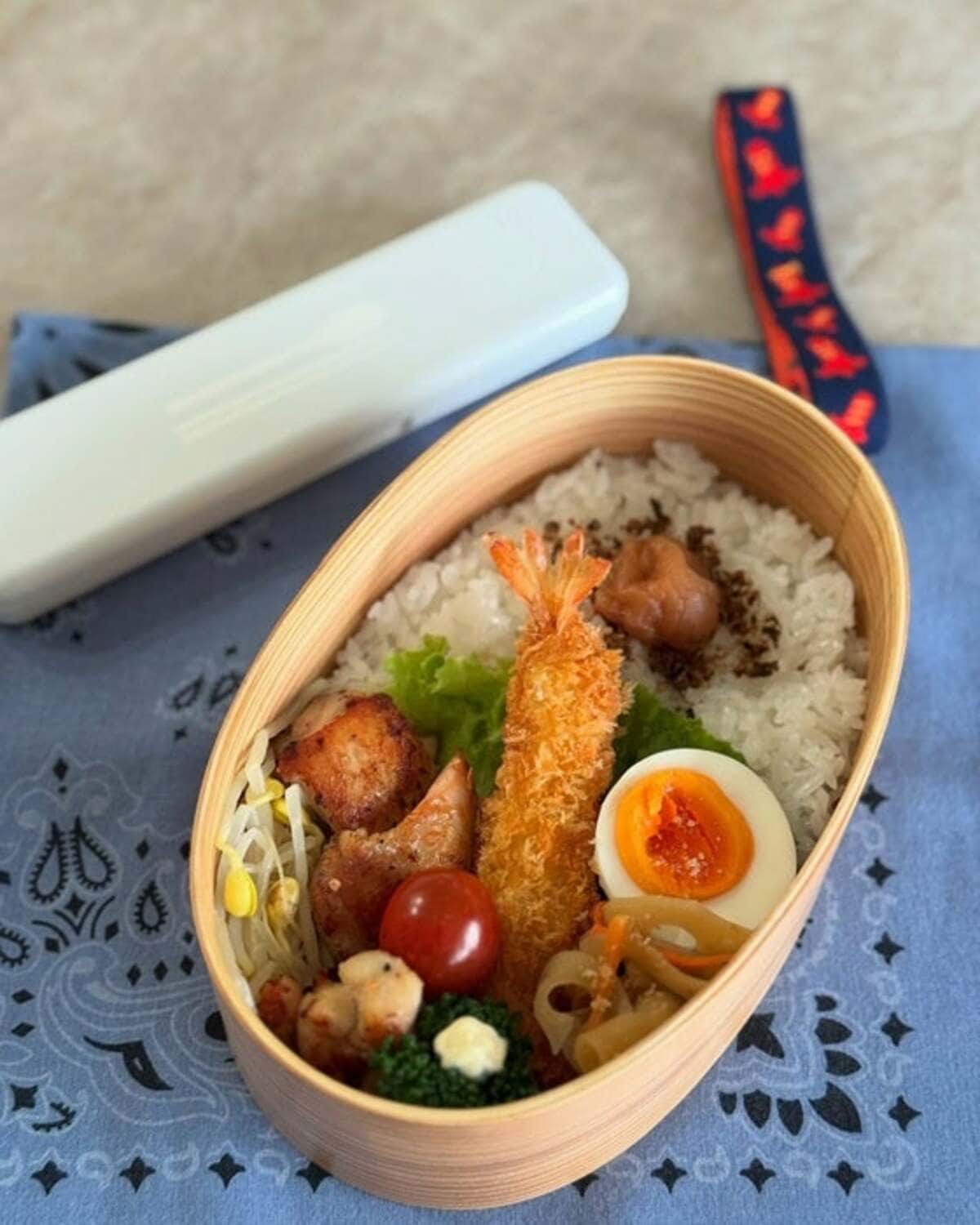 花田虎上の妻、作り置き料理を使った弁当を公開「最初の頃と比べたら
