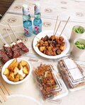 みきママ、自宅で“夏祭りランチ”を堪能「キャンプに来た気分に」