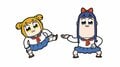 異色のギャグアニメ『ポプテピピック』5月3日にABEMAで一挙放送！GWは“カオス”をイッキ見