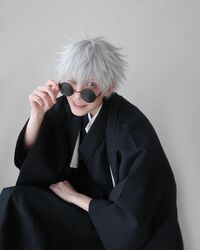 人気コスプレイヤー・八犬、「呪術廻戦」五条悟の和服コスプレに「いつ見てもかっこいい」と絶賛の声