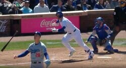 巨大化して大暴れ！カブス・鈴木誠也の“バット投げ”がヤバすぎると話題に 「これはメジャーの強打者」「かなり飛んでるな」