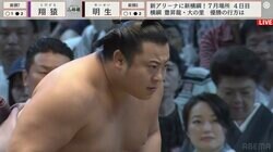 人気力士、酷暑の夏に“クセ強”な化粧まわしで登場 「願望？」「私もそれを求めたい」共感の声続々