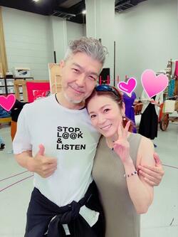  マルシア、35年の付き合いになる大澄賢也との2ショットを公開「久しぶりに会った」 