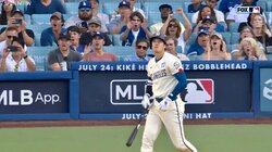打った瞬間「グッバーイ！」 大谷翔平は“確信歩き”、球場も“確信総立ち” ドジャー・スタジアムが一瞬で湧きあがった圧巻光景