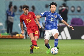 【W杯】日本、スペイン戦で痛恨失点　岡田武史氏＆小野伸二が指摘「もっと勇敢に…」