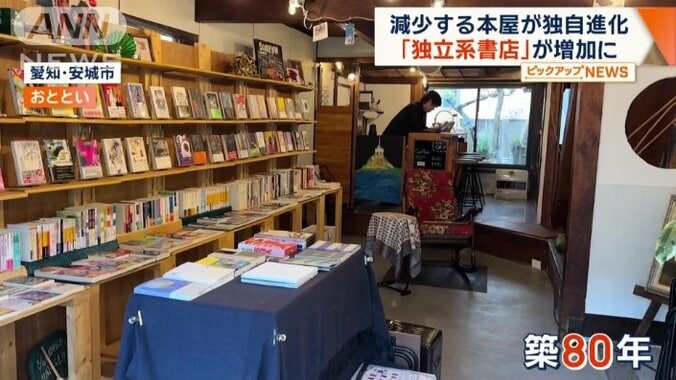 去年12月にオープン「七坪書店」