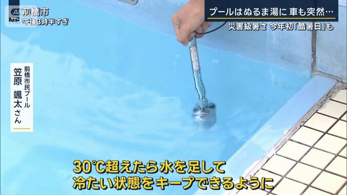前橋市民プール　笠原颯太さん