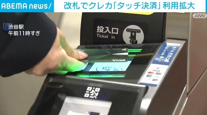 「タッチ決済」をする人