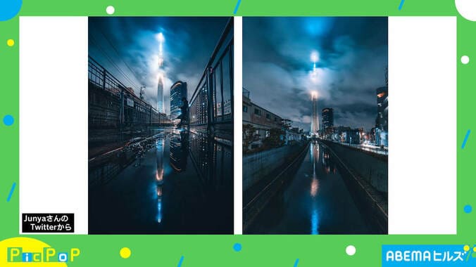 「まるでSF映画」幻想的すぎる東京スカイツリーに反響 SNSで話題の夜景写真家を取材 2枚目