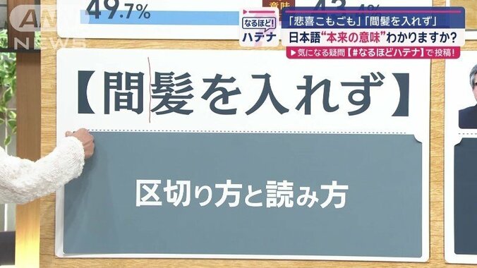 「間髪を入れず」読めますか？　新語にまったり・もふもふも　文化庁が最新結果公表 1枚目