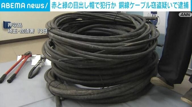 GPS機能付きケーブル