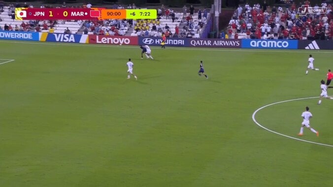 “和製ルカク”が爆誕！？16歳日本代表FWの“重戦車ドリブル”が脚光「フィジカルえぐい」「見事な秘密兵器っぷり」追加点演出の一部始終 5枚目