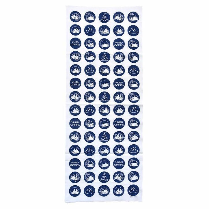 アニメ『ゆるキャン△』、“キャンプと旅と温泉が楽しめる”新グッズが登場 Tシャツ、手ぬぐい、タオルなど