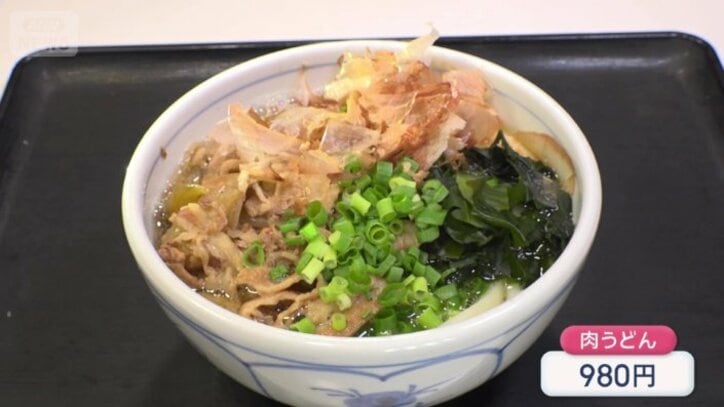 こだわりの讃岐うどんが評判に