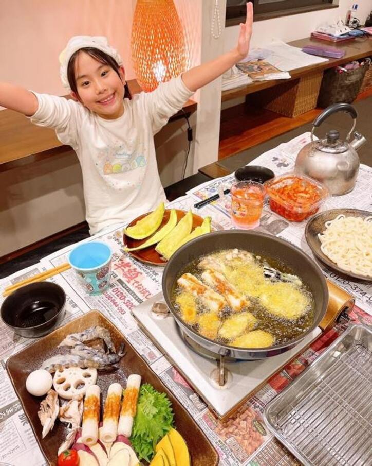  みきママ、家族に人気の“最強の天ぷら”を紹介「冷めてもサクサクです！」 
