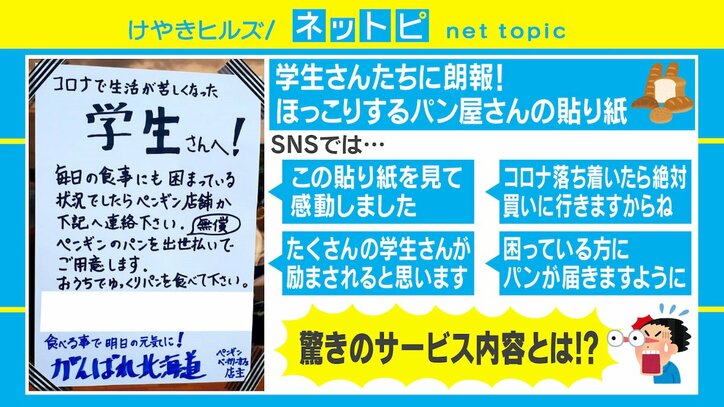 困窮学生にパンを「出世払い」で無償提供 人気パン屋の粋な学生支援策