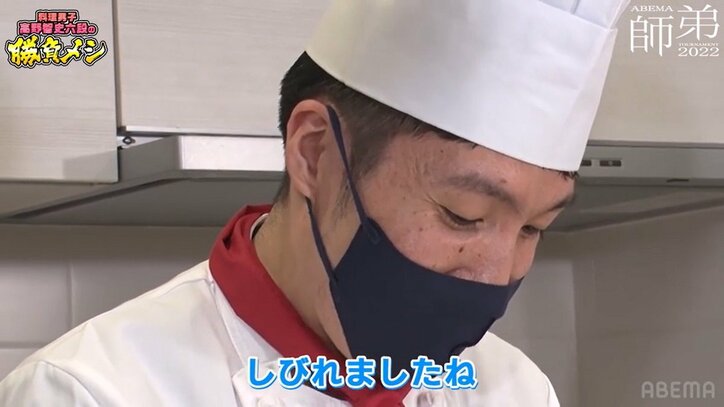 木村一基九段の猛攻撃に弟子「しびれる質問で…」仲良し師弟の“口撃”クッキングにファン「ナイスコンビや」「淡々と料理する高野先生すこw」／将棋・ABEMA師弟トーナメント