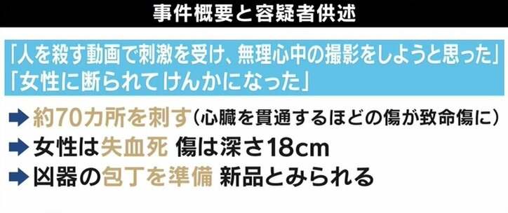 立川ホテル殺傷事件に脳科学者 茂木健一郎氏 どのように使うかは人間側だ 過激な動画と犯罪の関係性は 国内 Abema Times