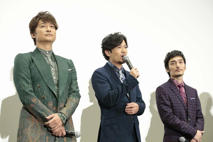 稲垣・草なぎ・香取「新しい地図」第1弾映画の完成に太田光も本音「3人がのびのびと演技するだけでジーンときた」