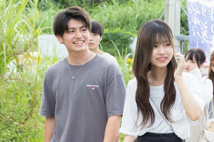 両者一歩も譲らす…リベンジメンバー・うたなを巡り2人の男子がバチバチ！『恋ステ2021秋 沖縄』第6話