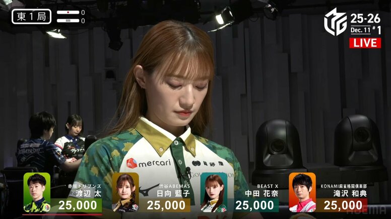 「やっぱり華ある」出てきた瞬間の破壊力が抜群！ノってる元アイドル雀士・中田花奈、魅惑の全身ショットに反響／麻雀・Mリーグ