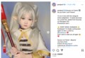 「私、似合ってますか?」インスタ・フォロワー60万超の人気コスプレイヤーが「葬送のフリーレン」に挑戦&反響続々