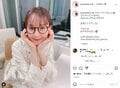 トリンドル玲奈、お気に入りのメガネをかけた“頬杖ショット”を公開「可愛すぎだろっ」「お似合いです」とファン絶賛