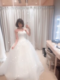 有村藍里、人生初のウエディングドレス姿を披露　結婚観を語る