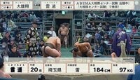 【映像】幕下力士の“眩しい肉体美”(全身ショット)