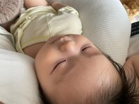 桃『4ヶ月になった子と、抜け毛ピークの母』