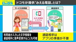 通話内容をリアルタイムで文字表示、ドコモ「みえる電話」が本格スタートへ