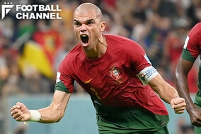 強烈！ ペペがW杯決勝トーナメント最年長ゴール！ 高打点で完璧に合わせた一撃