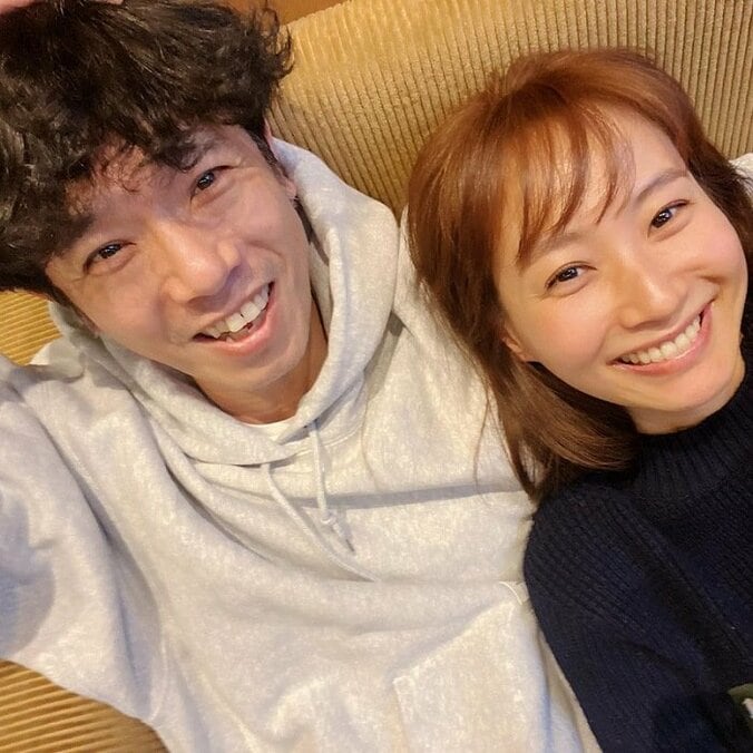 藤本美貴、36歳の誕生日を迎え夫・庄司との夫婦ショットを公開「家族にお祝いしてもらえて」 1枚目