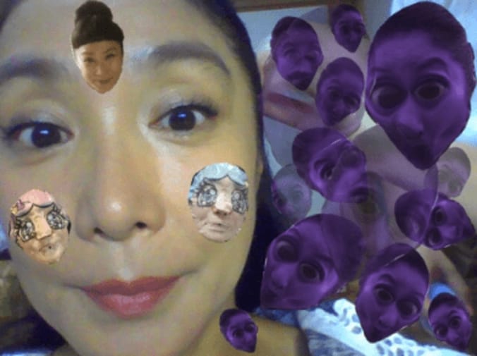 浅野温子、独特すぎる恐怖のコラージュ画像を公開「妄想が酷いので」 1枚目