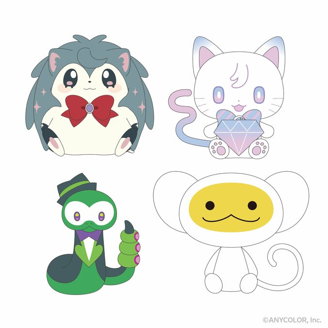 NIJISANJI EN「BY THE BEAT」結成1周年！特別なビジュアルの記念グッズが3月15日発売 5枚目