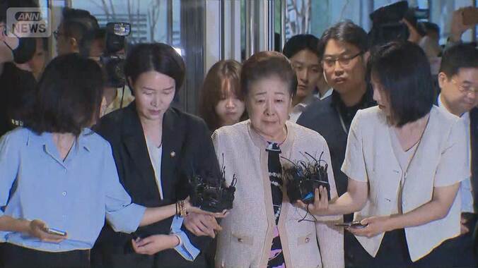 【情報まとめ】旧統一教会・韓鶴子総裁に懲役2年の判決　政治資金法違反などの罪　ソウル中央地裁　特別検察官は懲役13年求刑 1枚目