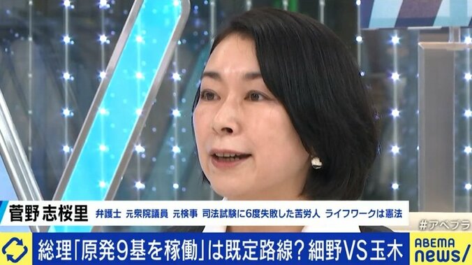 岸田総理の“原発9基稼働”発言はパフォーマンス？Twitterで論争の玉木雄一郎代表＆細野豪志議員に聞く 11枚目