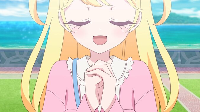 いのりは、広場の女神像に願う…アニメ『おねがいアイプリ』第1話あらすじ＆先行カット公開 5枚目