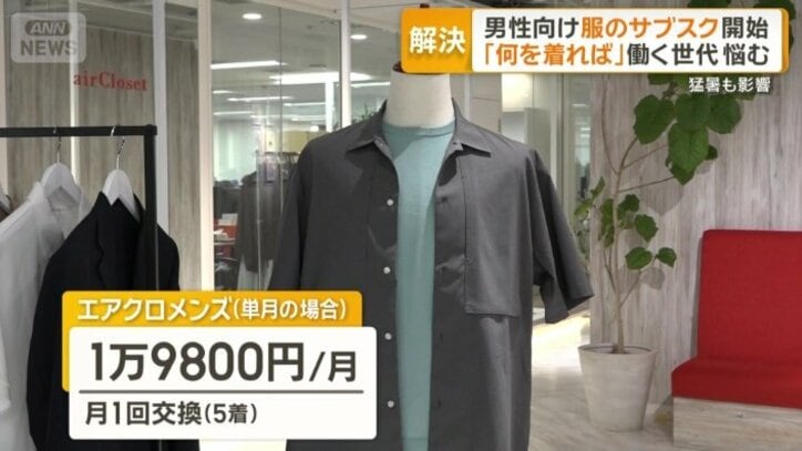 “服のサブスク”サービス