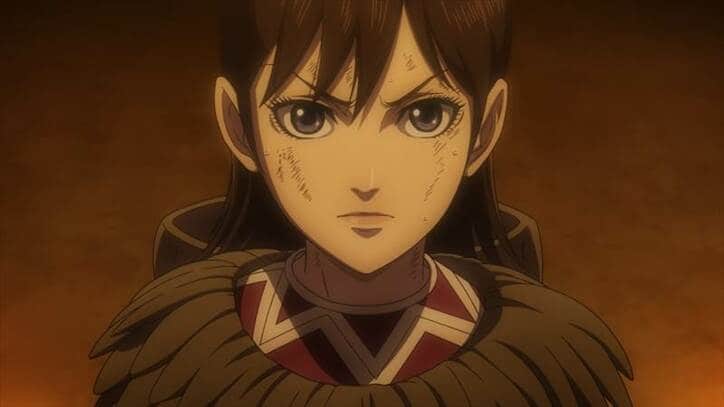 アニメ「キングダム」第4シーズン8話 河了貂（かりょうてん）場面カット